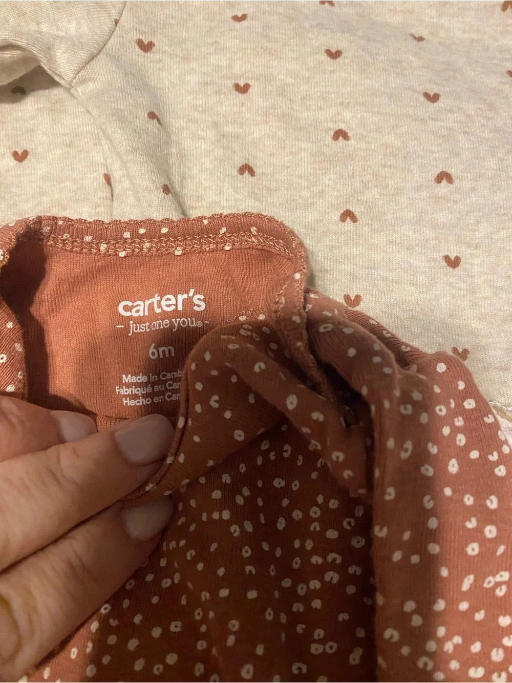 Carter's Baby Long Sleeve Onesie Bundle